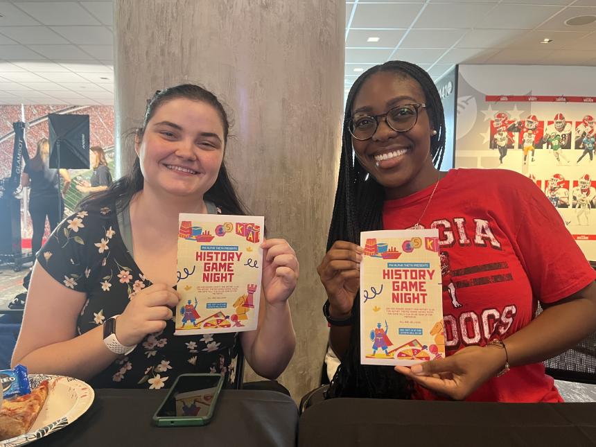 Sahra King and Kristen White at Franklin Fest 2025