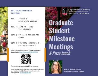 flyer for grad student meeting