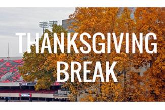 Thanksgiving Break title header