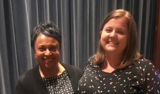 Carla Hayden and Kaitlin Dotson