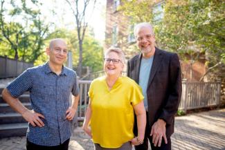 photo of Claudio Saunt, Cindy Hahamovitch, Scott Nelson by Jason Thrasher