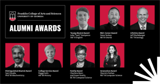 photos of 2025 Frnklin College Alumni Award recipients