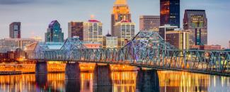 photo of skyline, Louisville, Kentucky