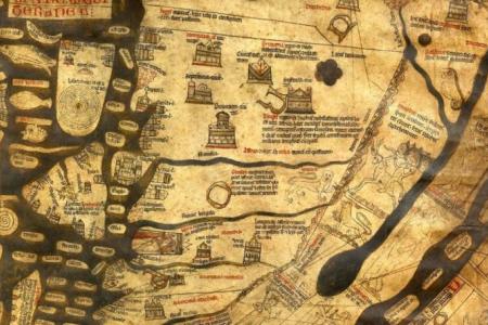 image of world's oldest medieval map