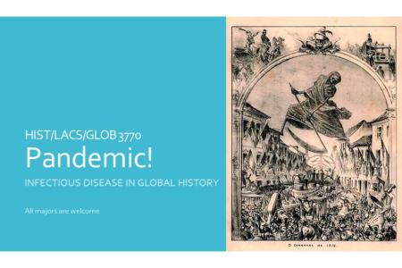 flier for HIST3770 Pandemic class