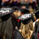 photo of UGA grads in cap and gowns