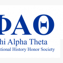 Phi Alpha Theta logo in Greek letters