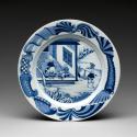 image of Chinese porcelain (plate)