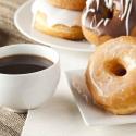 photo of coffee and donuts