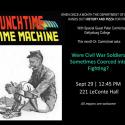 Lunchtime Time Machine flyer