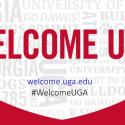 Welcome UGA sign