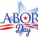 image of Labor Day text for holiday