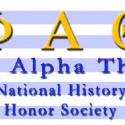 Phi Alpha Theta History Honor Society banner