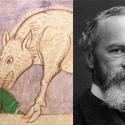 portraits of early medieval pig and William James